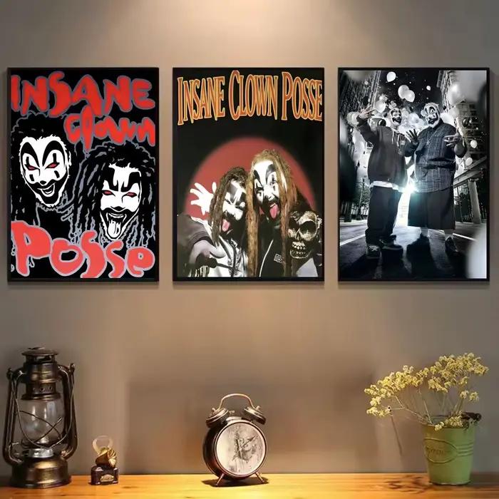 Affiche murale I-Insane C-Clown Posse Rap Metal Duo