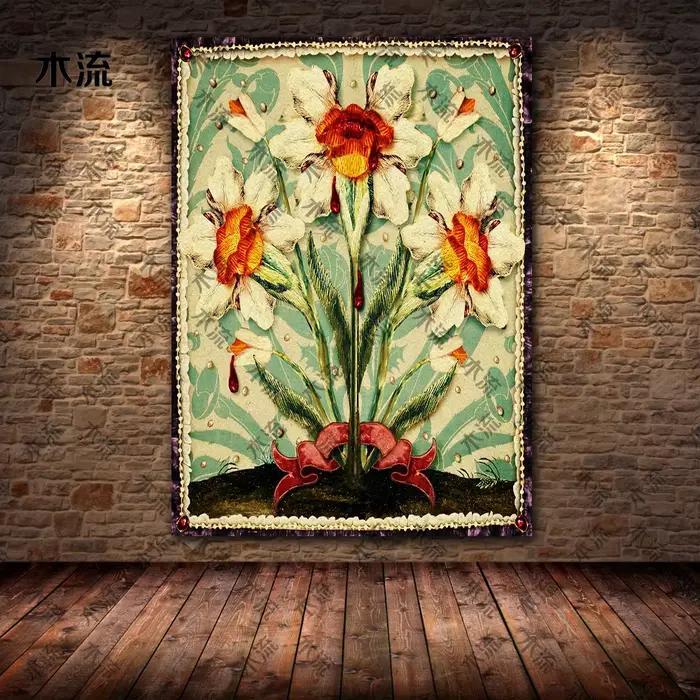 Peinture sur toile d'art mural gothique