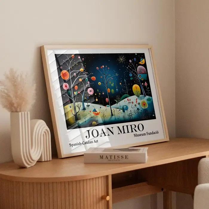 Joan Miro – affiches d'art abstrait Vintage