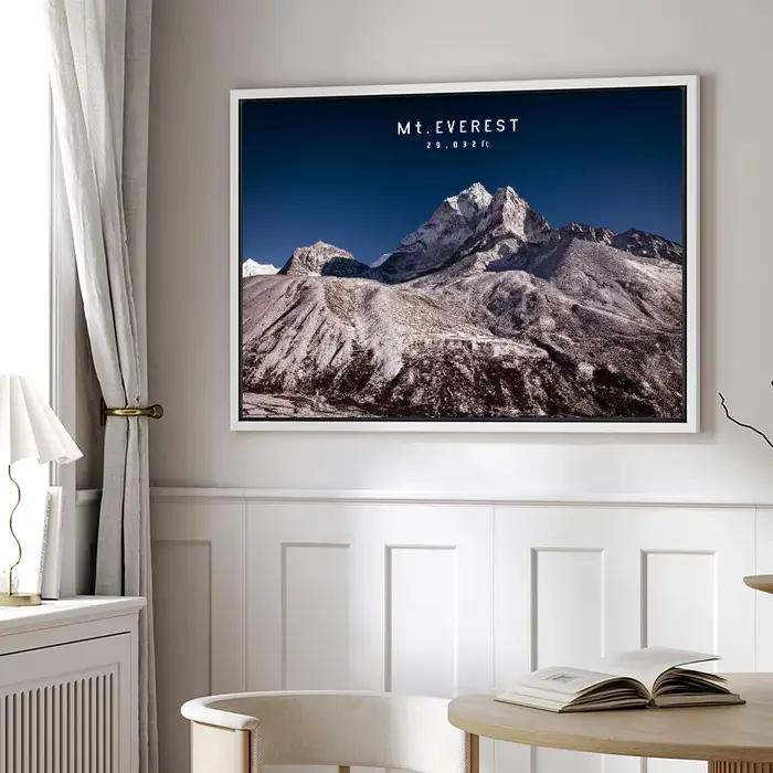 Affiche du Mont Everest