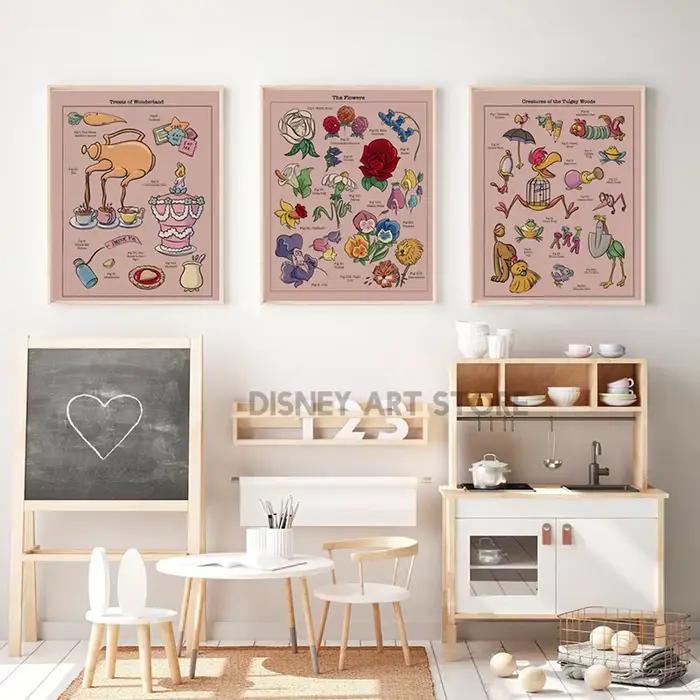 Impressions d'art Alice au pays des merveilles