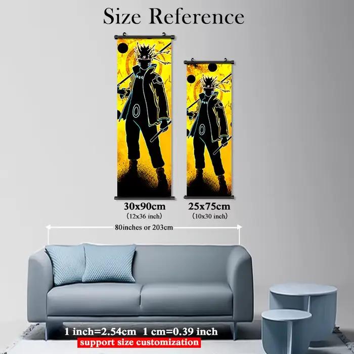 ConfrondPainting Overlord Wall Art, Shalltear Bloodfallen Manage Albedo Scroll Print, Anime Rick Canvas Poster, Home Decor