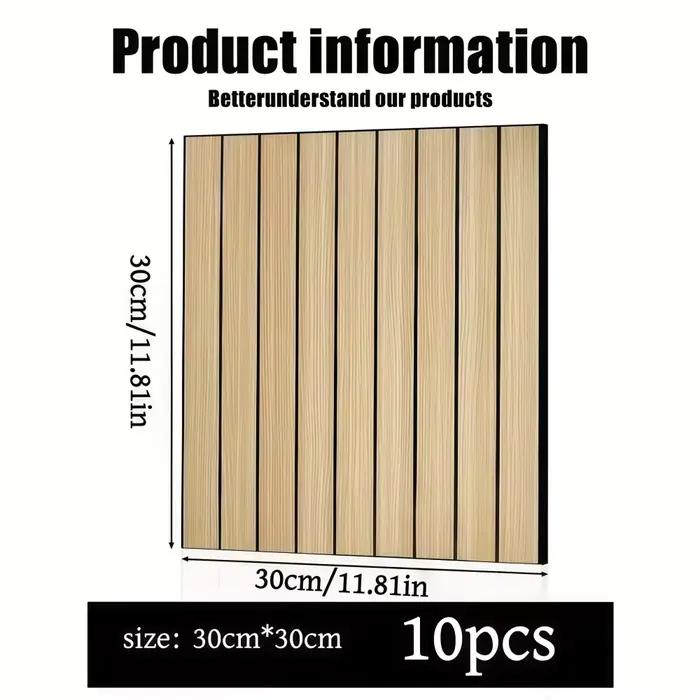 Lot de 10 autocollants muraux 3D en forme de grille