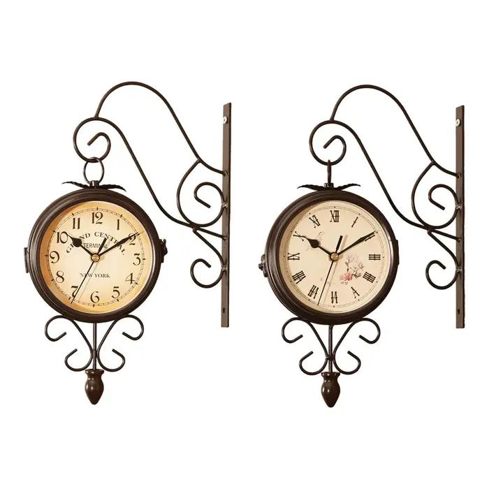 Horloge murale Double face