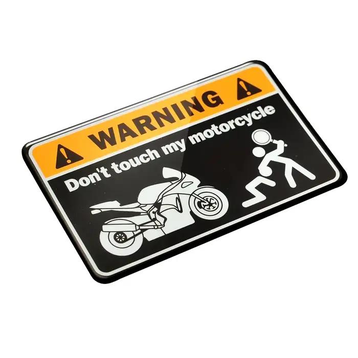 Ne touchez pas ma Moto autocollants Moto décalcomanies réservoir autocollants étui pour Kawasaki Suzuki Ducati Aprilia Honda Yamaha