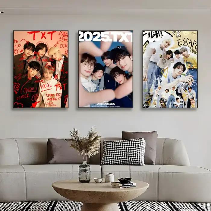 Affiche Kpop TXT fraîche