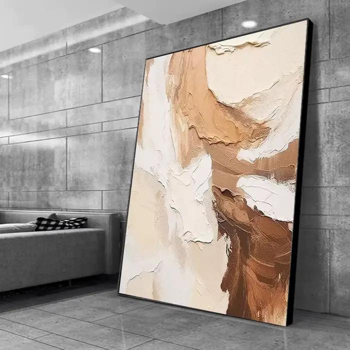 Grande peinture sur toile abstraite