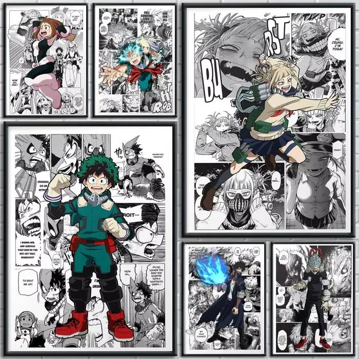 Autocollants d'affiche My Hero A-Academia