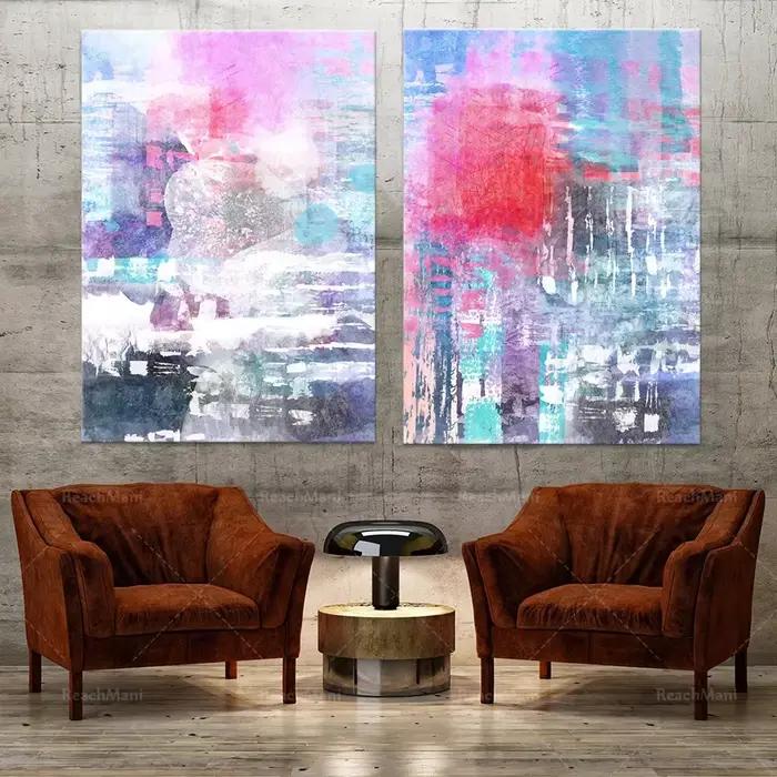 Peinture à l'aquarelle abstraite