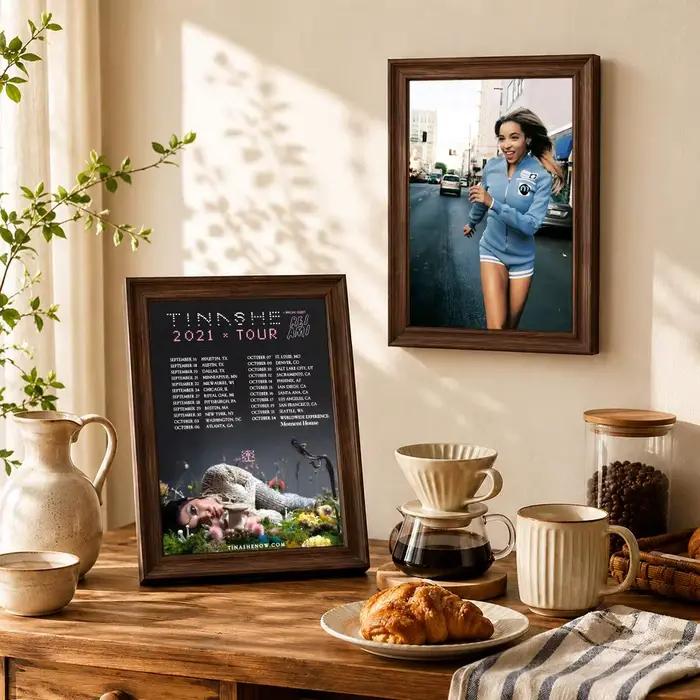 Affiche autocollante Singer T-Tinashe