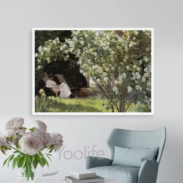 Peinture à l'huile Antique sur toile pour femme