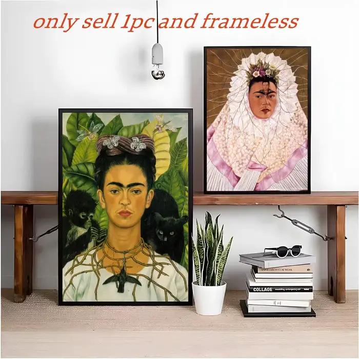 Affiche artistique de la peintre Frida Kahlo