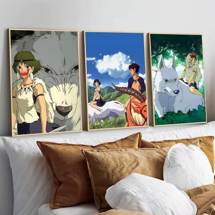 Affiche animée P-Princess M-Mononoke