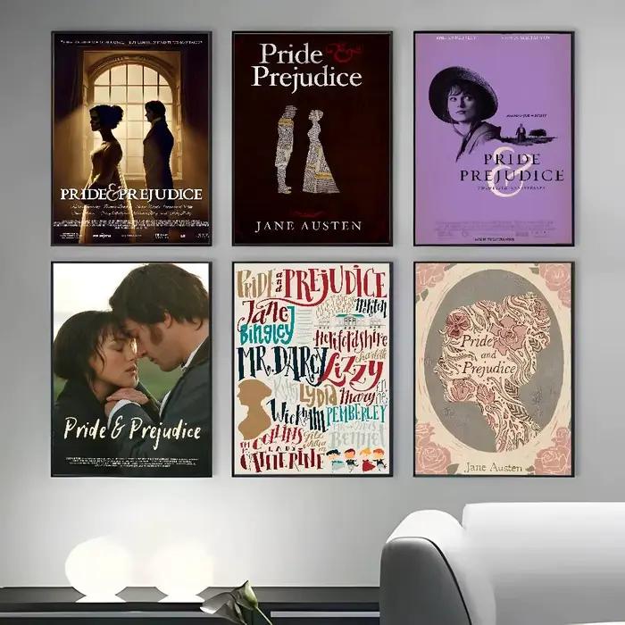 Affiche murale collante P-Pride & P-Prejudice