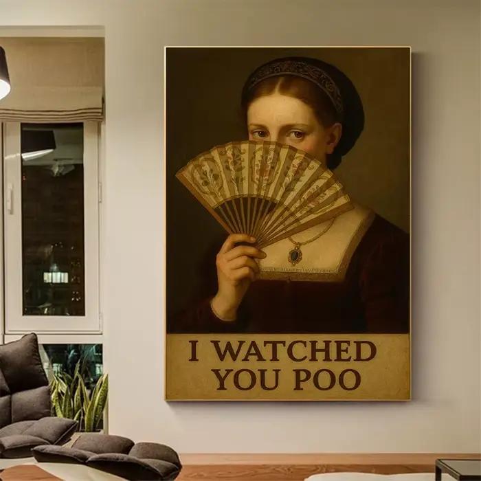 Affiches d'art amusantes pour toilettes racieuses