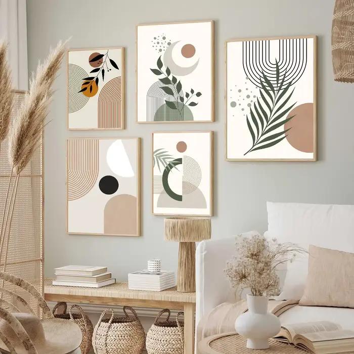 1 Pièce Peinture sur Toile de Style Bohème
