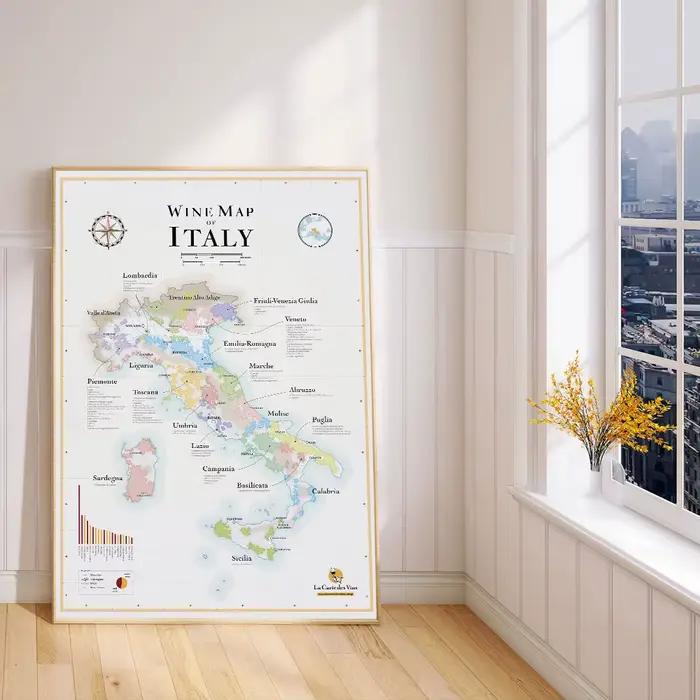Carte de vin d'espagne