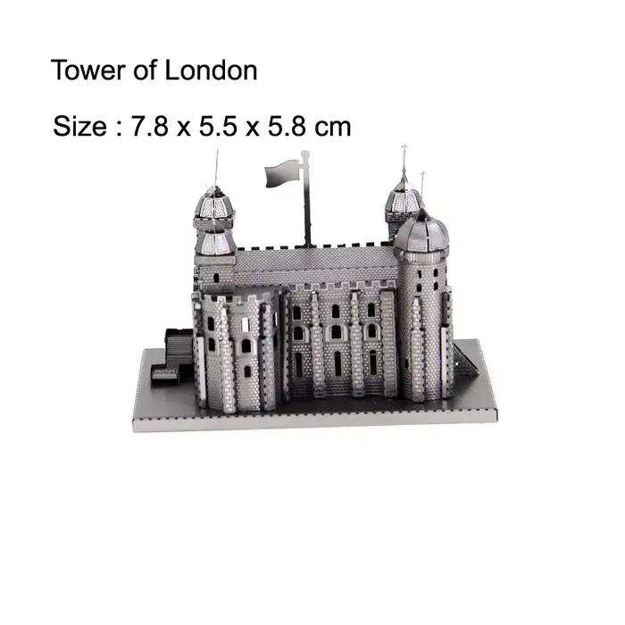 Puzzle 3D en métal de la tour de Londres