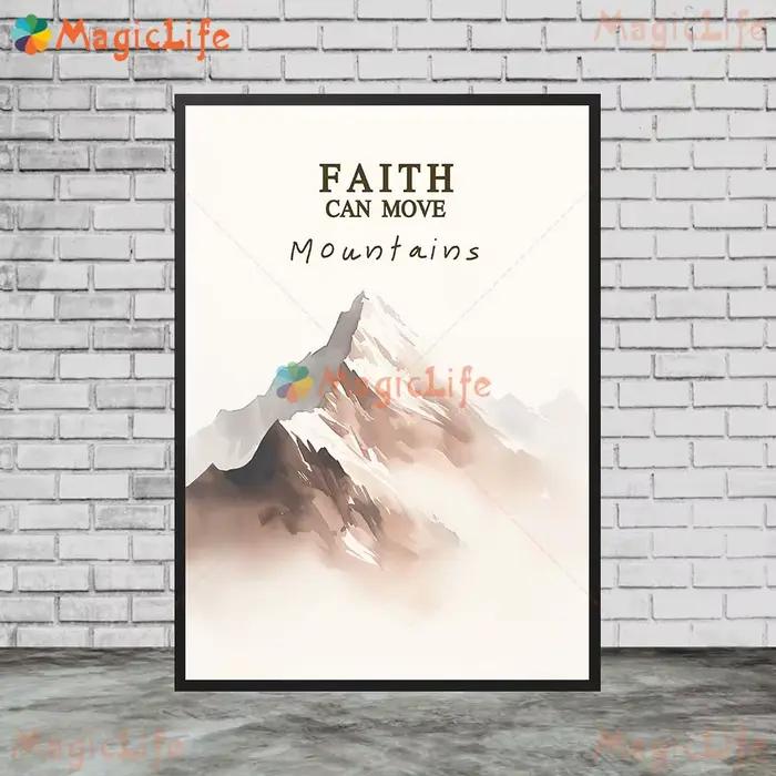 Affiche murale de la religion de Jésus et du christianisme