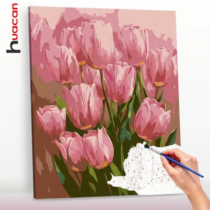 Huacan – peinture à l'huile par numéros sur toile
