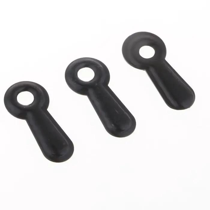 500 boutons tournants pour photos crédées pour accrocher des images, noir