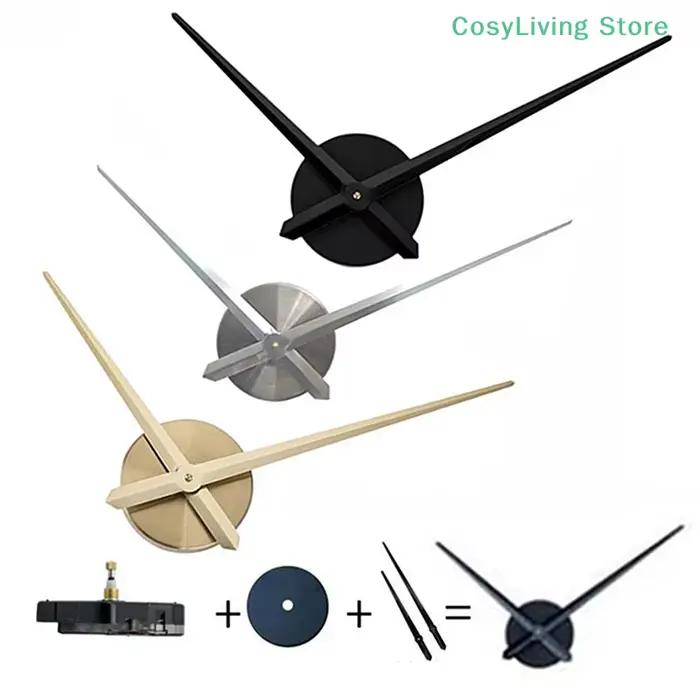 1 ensemble d'horloge murale 3D Simple