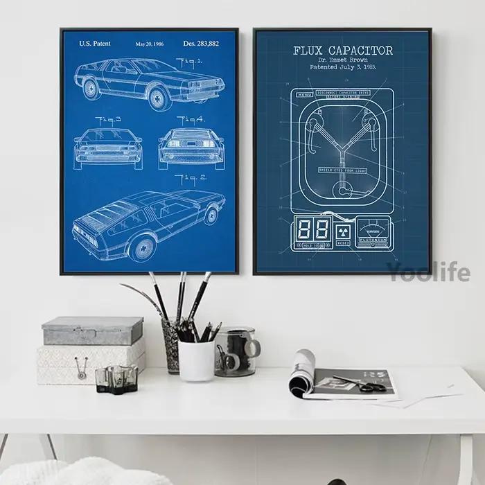 Affiche de retour vers le futur