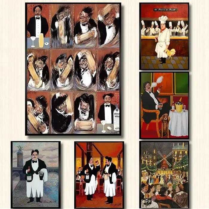 Affiche murale imprimée The Making of The Perfect Martini Guy Buffet
