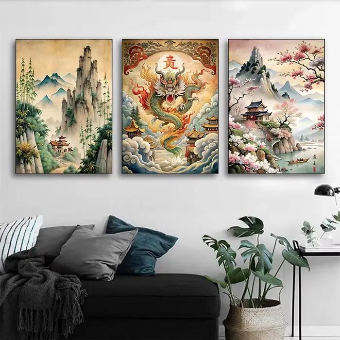 Peinture à l'encre classique chinoise
