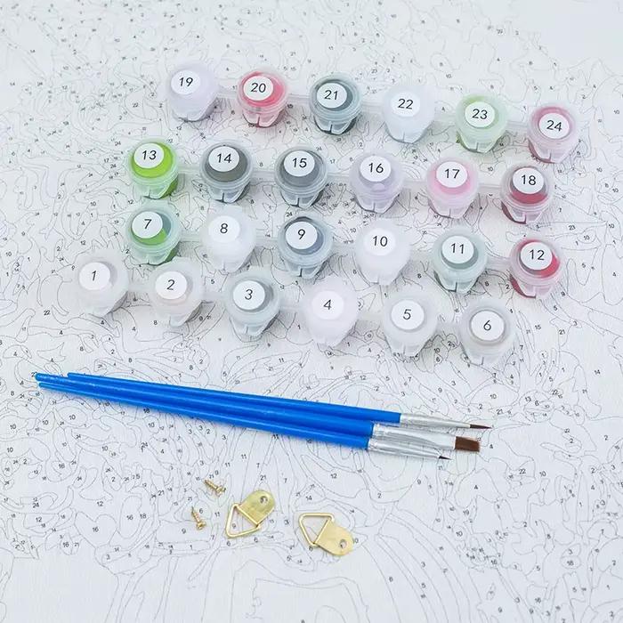 Kits de peinture par numéros de femme