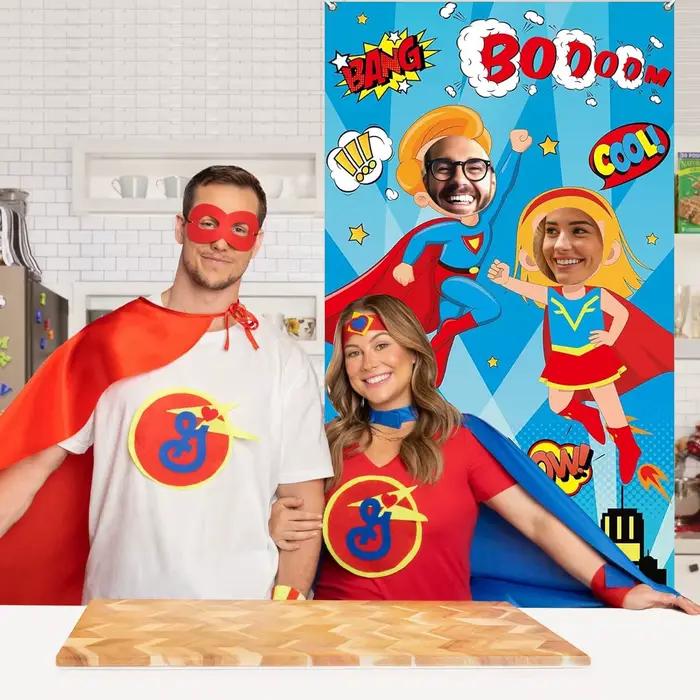 Super thème héros Photo accessoire toile de fond