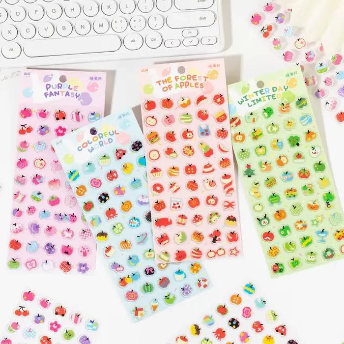 Autocollant de style bonbon Apple Element