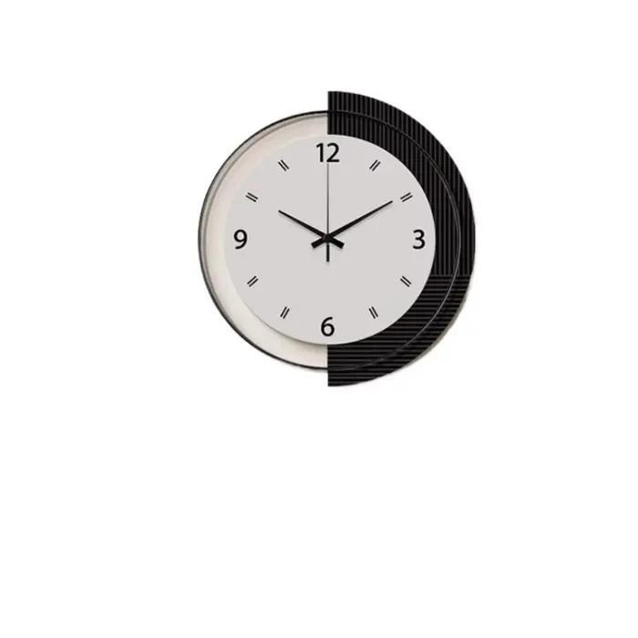 Mécanisme horloges nordiques murales modernes suspendues intérieur horloge lumineuse Design minimaliste Reloj Pared Decorativo accessoires de maison