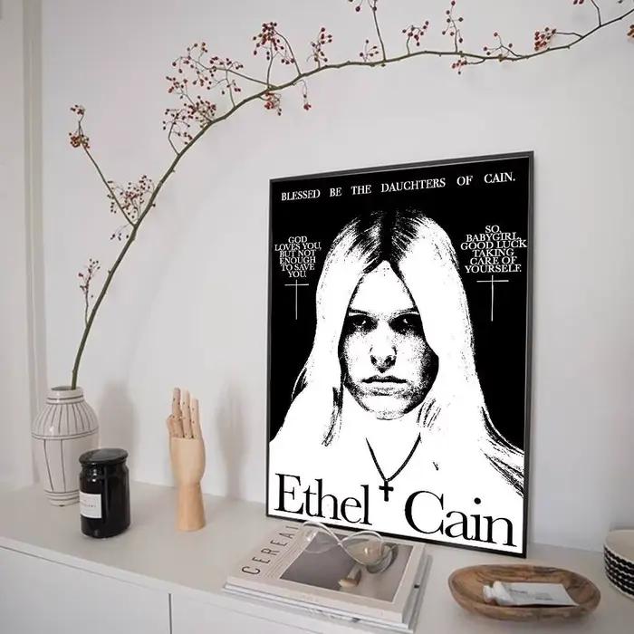 Affiche de chanteur classique e-ethel, musique c-cain, imprimés et affiches de bonne qualité, décor Vintage pour chambre, Bar, café, décoration de maison