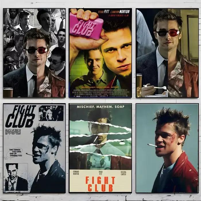 Affiche du film culte F-Fight Club