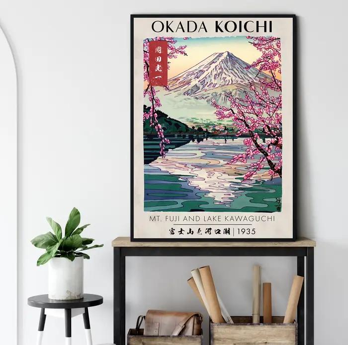 Affiches et imprimés de paysage japonais Vintage