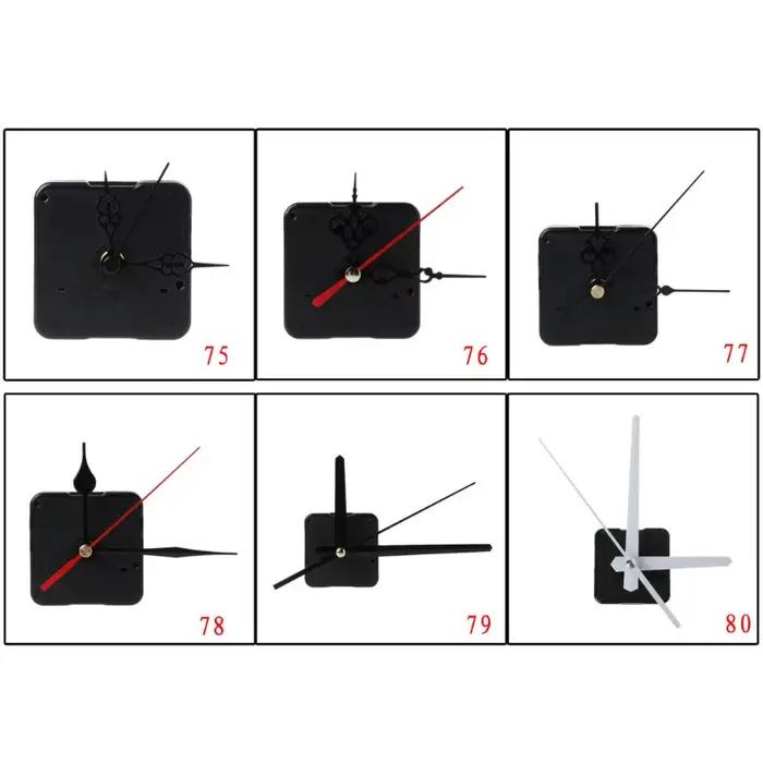 Mécanisme mouvement d'horloge murale à bricolage