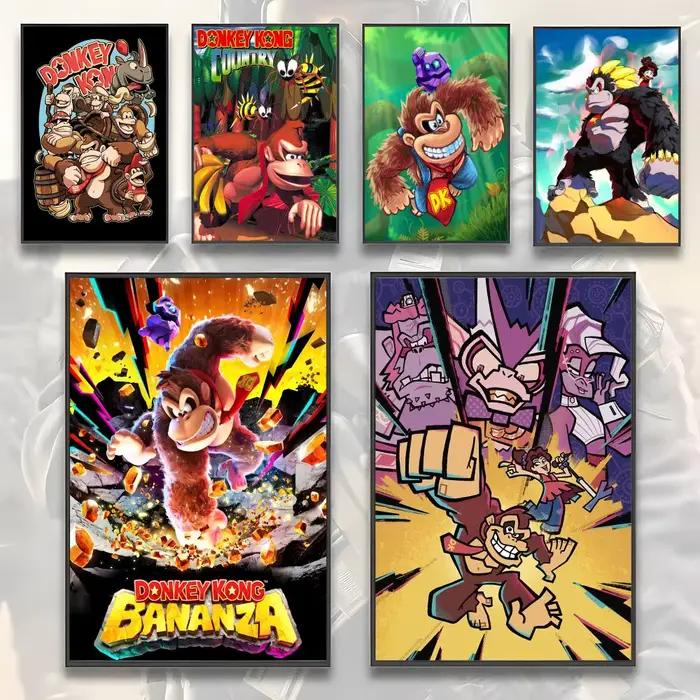 Affiche D-donkey Kong B-bananza