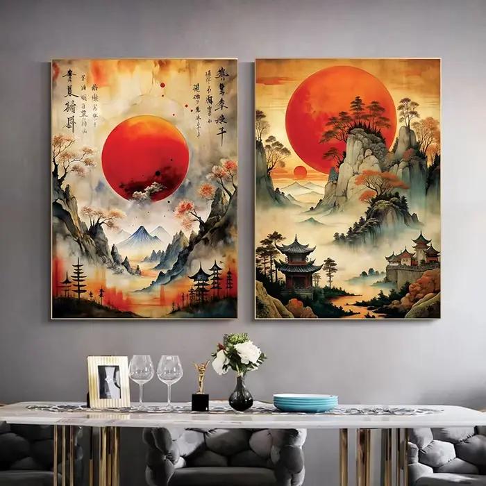 Peinture à l'encre classique chinoise