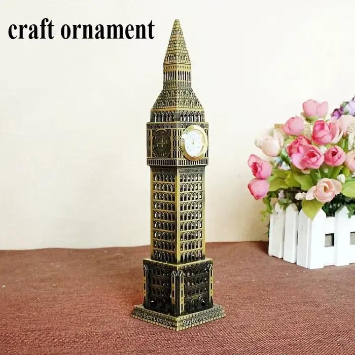 Modèle du Big Ben, monument emblématique mondial