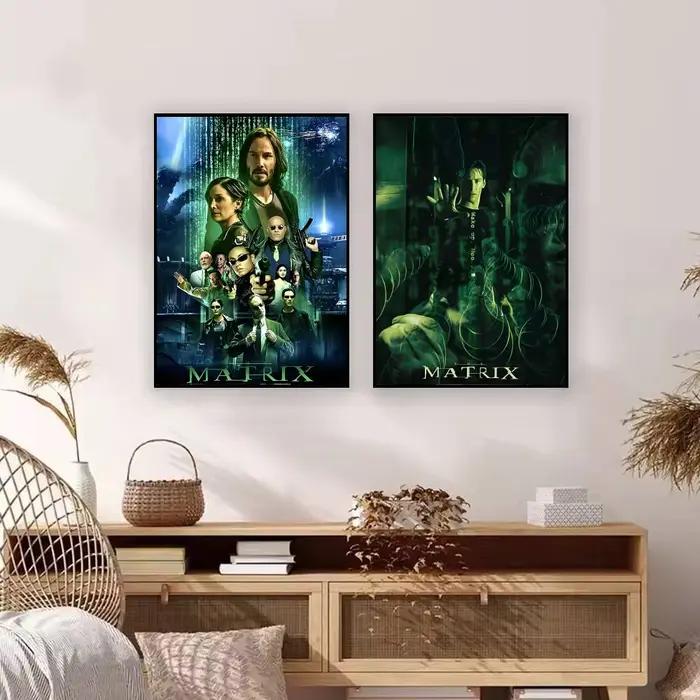 Affiches d'art graffiti du film T-The Matrix, décoration murale chic pour la maison, le studio, le bureau et la cafétéria