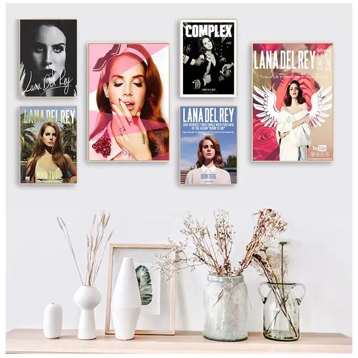 Lana Del Rey Pop Art Wall Art