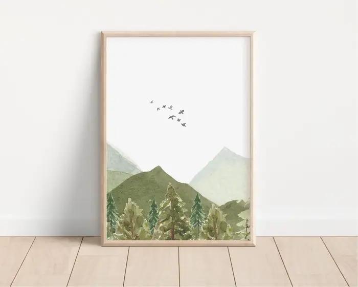 Peinture sur toile d'interconnexion moderne pour la décoration intérieure