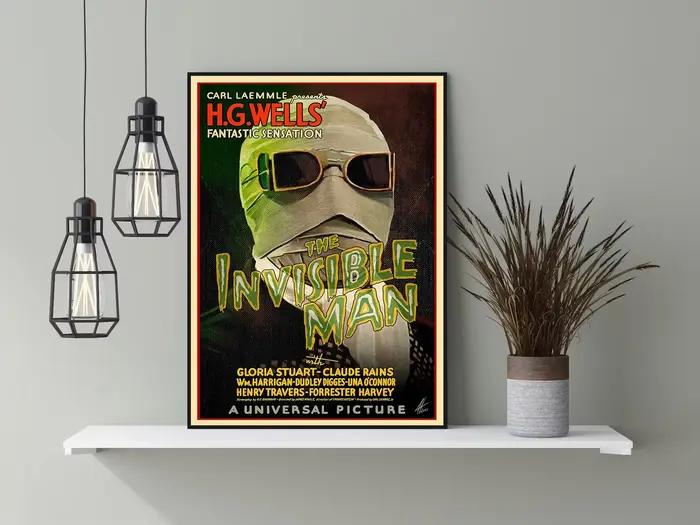 Affiche de film monstre mondial