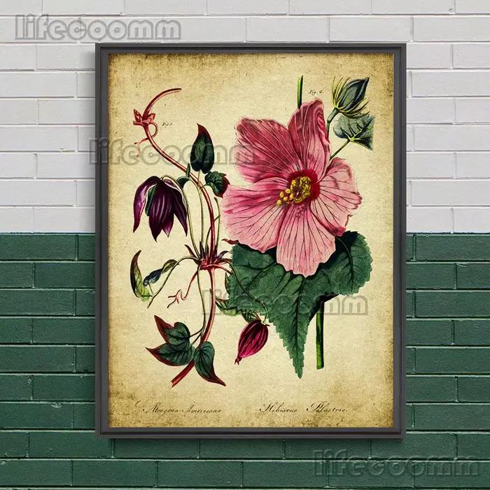 Peinture sur toile d'art mural vintage