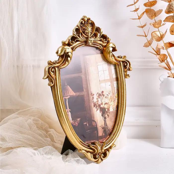 1 pièce, cadre photo décoratif à motif de dentelle classique européen