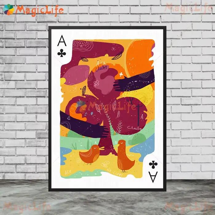 Illustration de Bar de cartes à jouer de Poker
