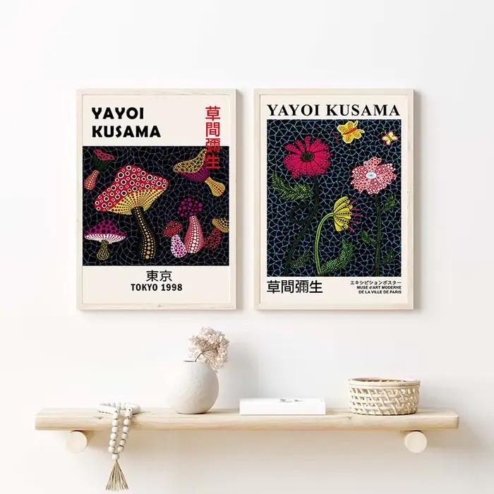 Yayoi Kusama – peinture sur toile