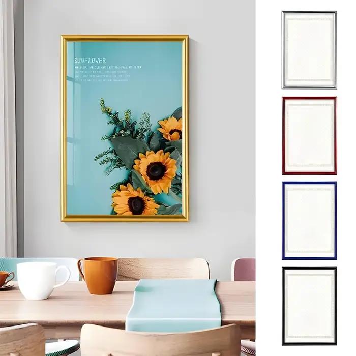 Cadre décoratif A4 en PVC pour certificat