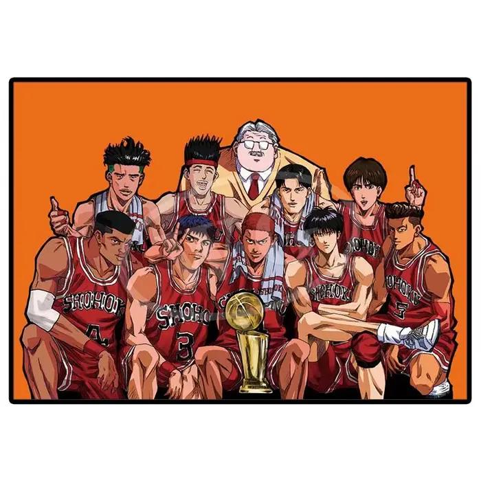 Affiche de dessin animé japonais The First Slam Dunk, peinture sur toile de sport esthétique, basket-ball, décoration murale, décor de chambre Kawaii